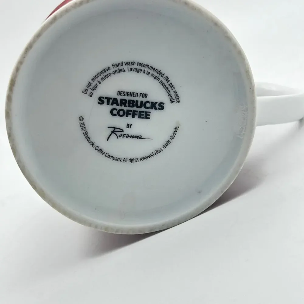 Starbucks 2010 Holiday Mug Designed‎ by Rosannna